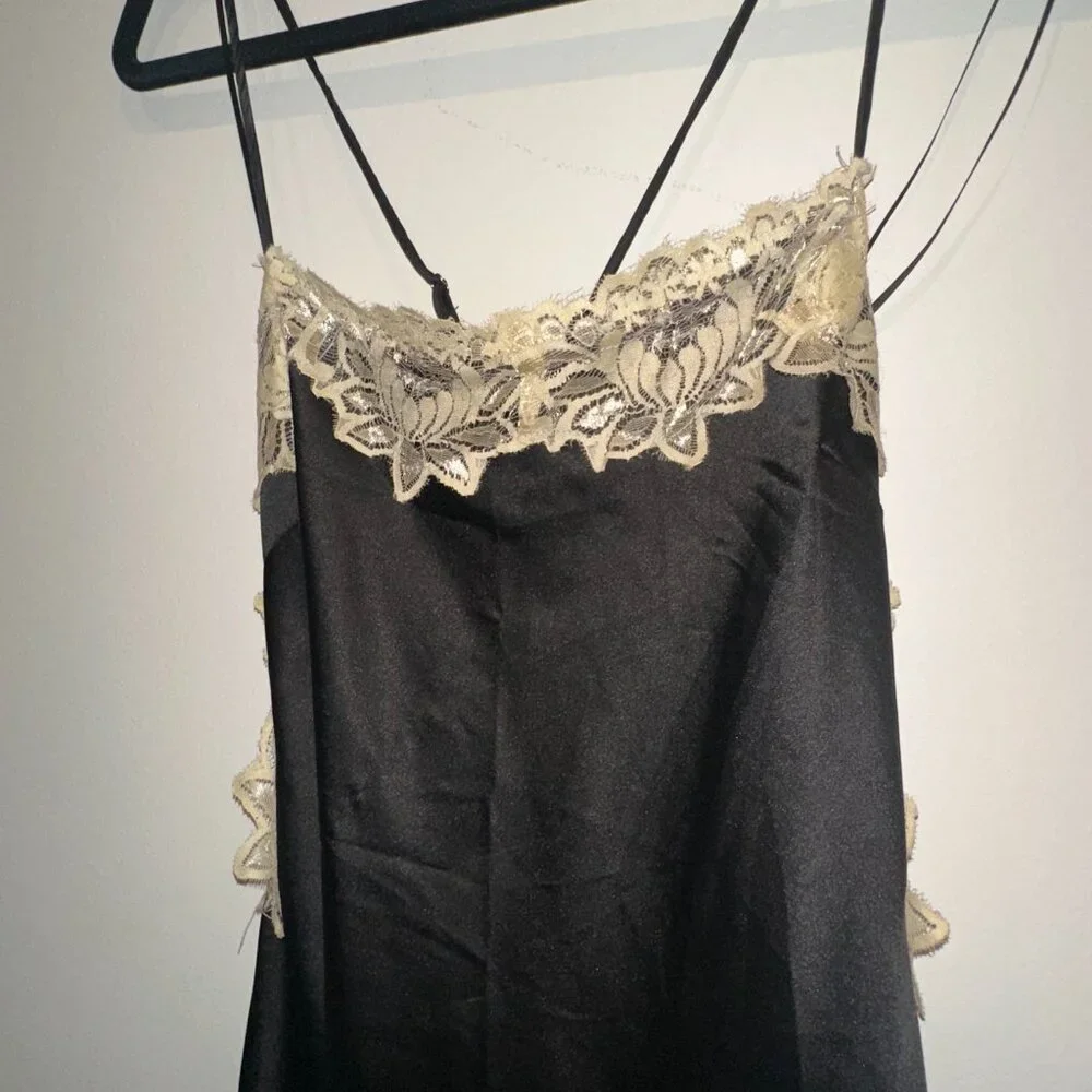 Blanc noir Slip Dress Lace - Picture 3 of 5